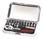 KS Tools 918.4500 GEARplus Gentleman's Tools Bit Set; 31-piece 1/4" with Belt Pouch KS Tools 918.4500 GEARplus Gentleman's Tools Bit Set; 31-piece 1/4" with Belt Pouch