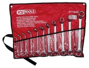 KS Tools 517.0222 Double Ring Wrench Set, 11-piece, 6-32mm KS Tools 517.0222 Double Ring Wrench Set, 11-piece, 6-32mm