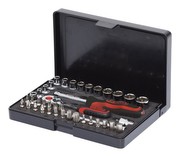 KS Tools 918.0640 1/4" SOCKET WRENCH SET 6-POINT 40-piece KS Tools 918.0640 1/4" SOCKET WRENCH SET 6-POINT 40-piece
