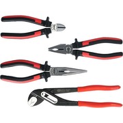 KS TOOLS Pliers Set 4-piece 2K Handle/CR-V KS TOOLS Pliers Set 4-piece 2K Handle/CR-V