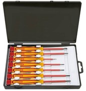 KS TOOLS VDE 1000V Electronics Screwdriver Set 7 pcs. PH#00+0 / Slotted 1.5-1.8-2-2.5-3 KS TOOLS VDE 1000V Electronics Screwdriver Set 7 pcs. PH#00+0 / Slotted 1.5-1.8-2-2.5-3