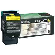 LEXMARK Prebate Toner Cartridge Yellow C544 X544 4000 Pages LEXMARK Prebate Toner Cartridge Yellow C544 X544 4000 Pages