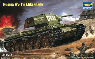 Trumpeter Russian KV-1 with screens Trumpeter Russian KV-1 with screens