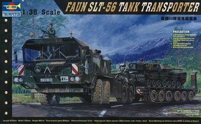 Trumpeter FAUN SLT-56 tank transporter Trumpeter FAUN SLT-56 tank transporter