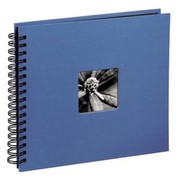 Hama Spiral-bound Fine Art Album Blue 28 x 24 cm Hama Spiral-bound Fine Art Album Blue 28 x 24 cm