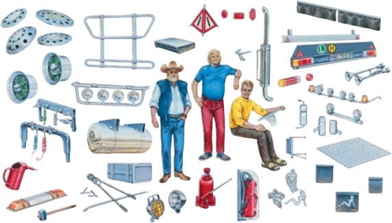 Italeri Truck Accessories (0720) Italeri Truck Accessories (0720)