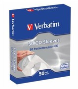 Verbatim CD paper sleeve 50 pieces 49992 Verbatim CD paper sleeve 50 pieces 49992