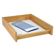 Wedo 61807 - A4 Bamboo Letter Tray, Stackable Wedo 61807 - A4 Bamboo Letter Tray, Stackable