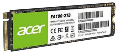 Acer FA100 M.2 SSD 1TB (BL.9BWWA.120) Acer FA100 M.2 SSD 1TB (BL.9BWWA.120)