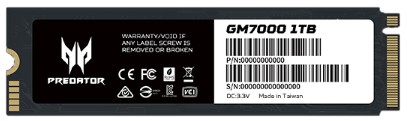 Acer Predator GM7000 NVMe PCIe SSD 2TB Acer Predator GM7000 NVMe PCIe SSD 2TB
