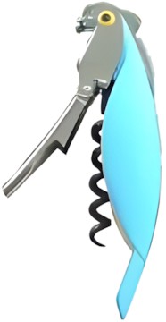 Alessi AAM32 AZ Parrot Sommelier Corkscrew Alessi AAM32 AZ Parrot Sommelier Corkscrew
