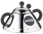 Alessi Sugar bowl with spoon Michael Graves Alessi Sugar bowl with spoon Michael Graves