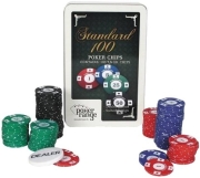 All in Games PR101 Poker Chip Set Standard 100 x 7.5 g All in Games PR101 Poker Chip Set Standard 100 x 7.5 g