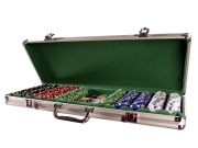 Amigo Poker chip set 500 pieces Amigo Poker chip set 500 pieces