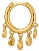Ania Haie Mini Disc Huggie Hoop Earrings (E023-03G) Ania Haie Mini Disc Huggie Hoop Earrings (E023-03G)
