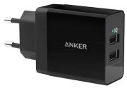 ANKER Charger with 2 USB-A ports (A2021L11) ANKER Charger with 2 USB-A ports (A2021L11)