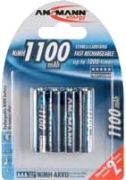 Ansmann Micro AAA 1100 mAh 4-pack blister (5035232) Ansmann Micro AAA 1100 mAh 4-pack blister (5035232)