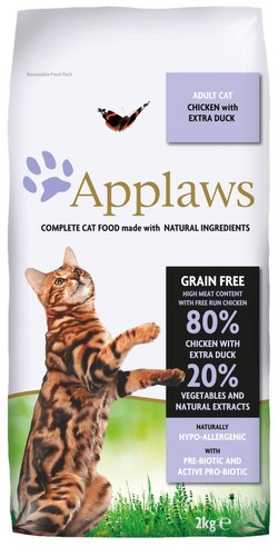 Applaws Adult Cat Chicken with Duck 2 kg Applaws Adult Cat Chicken with Duck 2 kg