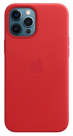 Apple iPhone 12 Pro Max Leather Case with MagSafe (PRODUCT)RED Apple iPhone 12 Pro Max Leather Case with MagSafe (PRODUCT)RED