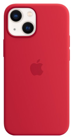 Apple iPhone 13 mini (PRODUCT)RED Silicone Case with MagSafe Apple iPhone 13 mini (PRODUCT)RED Silicone Case with MagSafe