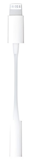 Apple Lightning to 3.5 mm headphone jack adapter Apple Lightning to 3.5 mm headphone jack adapter