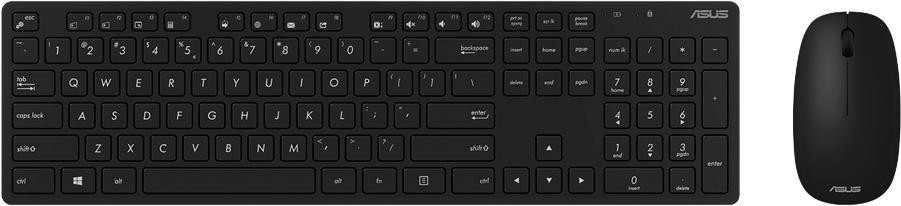 ASUS W5000 Wireless Keyboard and Mouse Set W11 US ASUS W5000 Wireless Keyboard and Mouse Set W11 US
