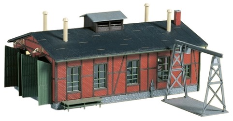 Auhagen Locomotive shed for narrow gauge railways (11355) Auhagen Locomotive shed for narrow gauge railways (11355)