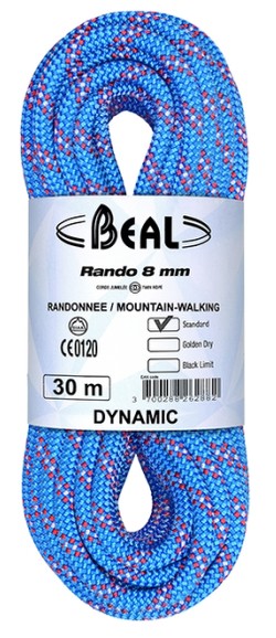 Beal Rando 8 mm Dry Cover 20 m Beal Rando 8 mm Dry Cover 20 m