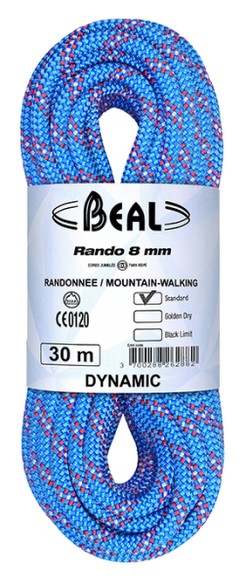 Beal Rando 8 mm Dry Cover 30 m Beal Rando 8 mm Dry Cover 30 m