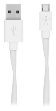Belkin MixIt flat Micro-USB to USB-A cable 1.8 m Belkin MixIt flat Micro-USB to USB-A cable 1.8 m
