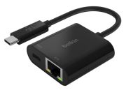 Belkin USB-C to Ethernet and Charging Adapter (INC001btBK) Belkin USB-C to Ethernet and Charging Adapter (INC001btBK)