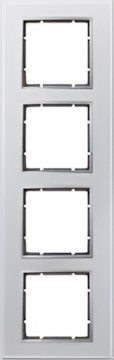 Berker Glass frame quadruple 10146414 Berker Glass frame quadruple 10146414