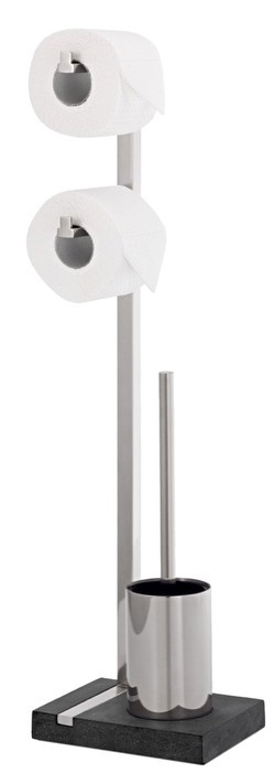 Blomus Menoto Toilet Butler Matte Stainless Steel (68623) Blomus Menoto Toilet Butler Matte Stainless Steel (68623)