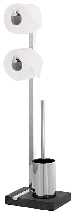 Blomus Menoto Toilet Butler Stainless Steel Polished (68663) Blomus Menoto Toilet Butler Stainless Steel Polished (68663)