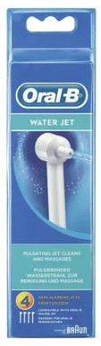 Oral-B WaterJet replacement nozzle set of 4 Oral-B WaterJet replacement nozzle set of 4