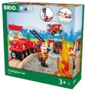 Brio Railway Fire Brigade Set (33815) Brio Railway Fire Brigade Set (33815)