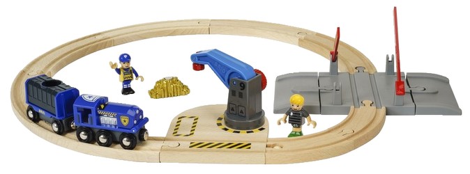 Brio Police Gold Transport Set Brio Police Gold Transport Set