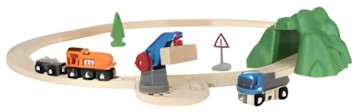 Brio Freight Train Starter Set with Crane Brio Freight Train Starter Set with Crane