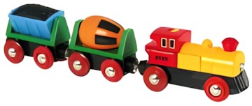 Brio Train with battery locomotive (33319) Brio Train with battery locomotive (33319)