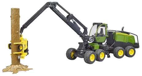 Bruder John Deere 1270G Harvester with 1 Log (02135) Bruder John Deere 1270G Harvester with 1 Log (02135)