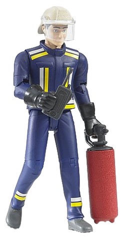 Bruder bworld Firefighter with Accessories Bruder bworld Firefighter with Accessories