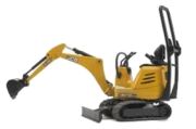 Bruder JCB Mini Excavator 8010 CTS Bruder JCB Mini Excavator 8010 CTS