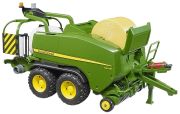 Bruder John Deere round bale wrapper combination (02032) Bruder John Deere round bale wrapper combination (02032)