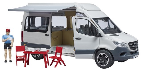 Bruder MB Sprinter camper with driver (02672) Bruder MB Sprinter camper with driver (02672)