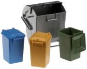 Bruder Garbage bin set 4-piece Bruder Garbage bin set 4-piece