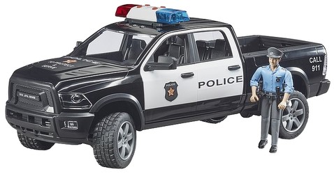 Bruder RAM 2500 Police Pickup with Policeman (02505) Bruder RAM 2500 Police Pickup with Policeman (02505)