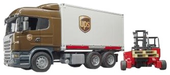 Bruder Scania R-Series UPS Logistics Truck Bruder Scania R-Series UPS Logistics Truck
