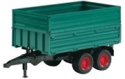 Bruder Tandem Trailer with Extension Wall Bruder Tandem Trailer with Extension Wall