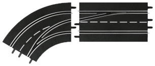 Carrera Digital 132 Lane Change Curve Left Carrera Digital 132 Lane Change Curve Left