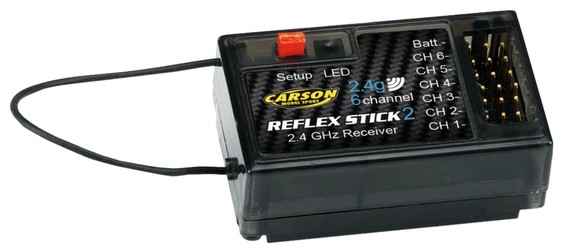 Carson Receiver 6 Channel 2.4 GHz Carson Receiver 6 Channel 2.4 GHz